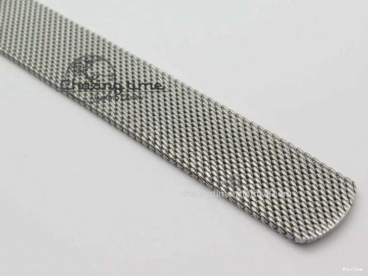 MIROTIME 1218 Portofino SCHAFFHAUSEN SS MKF 1:1 Best Edition Black Dial On Mesh Bracelet A Sporty 7342